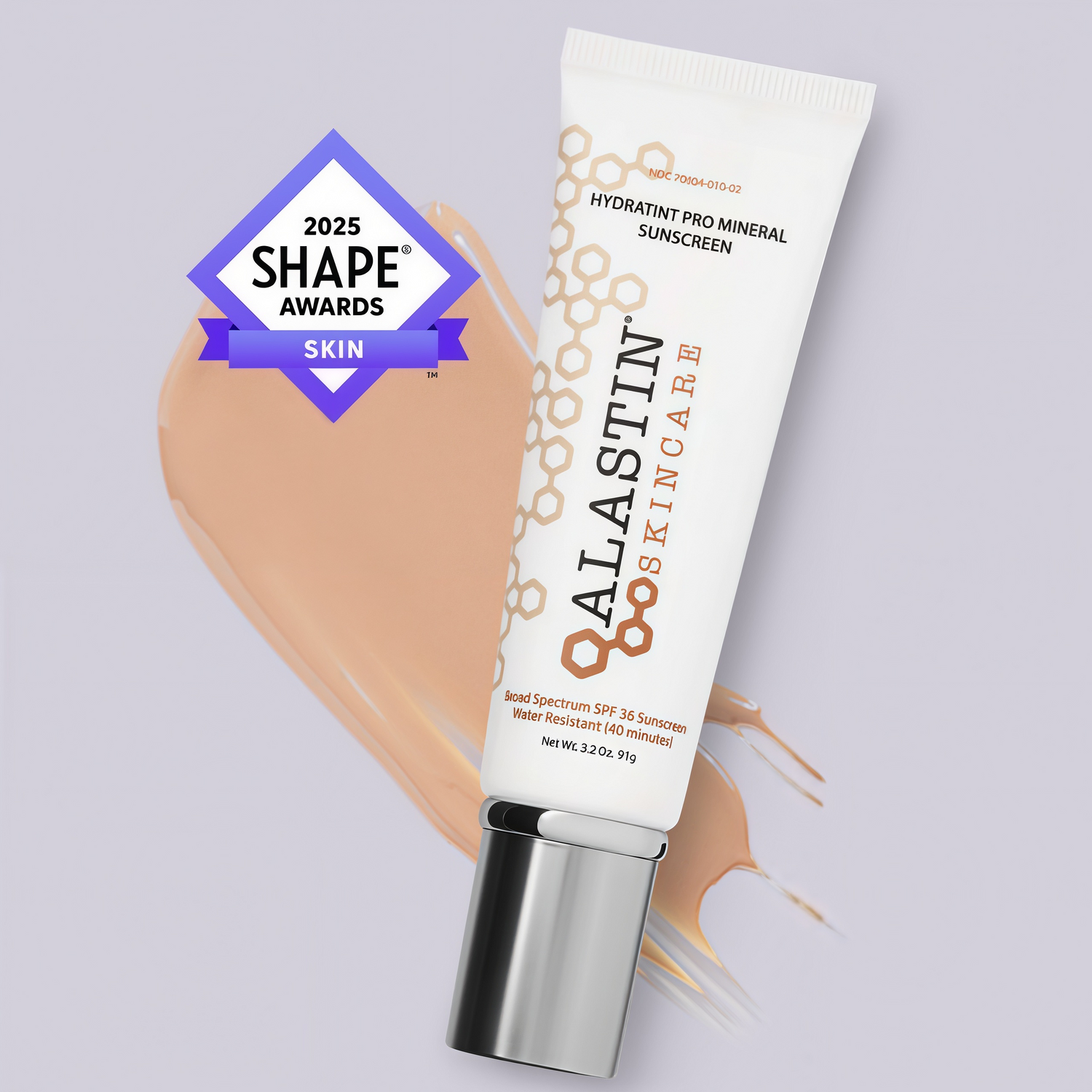 HydraTint Pro Mineral Broad Spectrum Sunscreen SPF 36  3.2 Oz.  91 g
